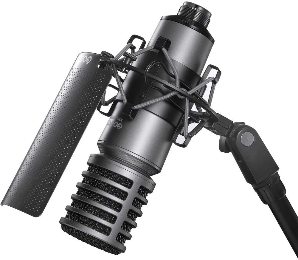 Mikrofonas - Godox XMic100GL Large Diaphragm Cardioid Condenser 24K Gold