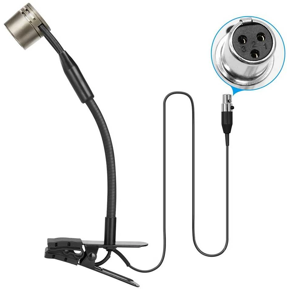 Mikrofonas - Kimafun CX309-1 Kondensatorinis 40Hz-16kHz Mini XLR 3pin