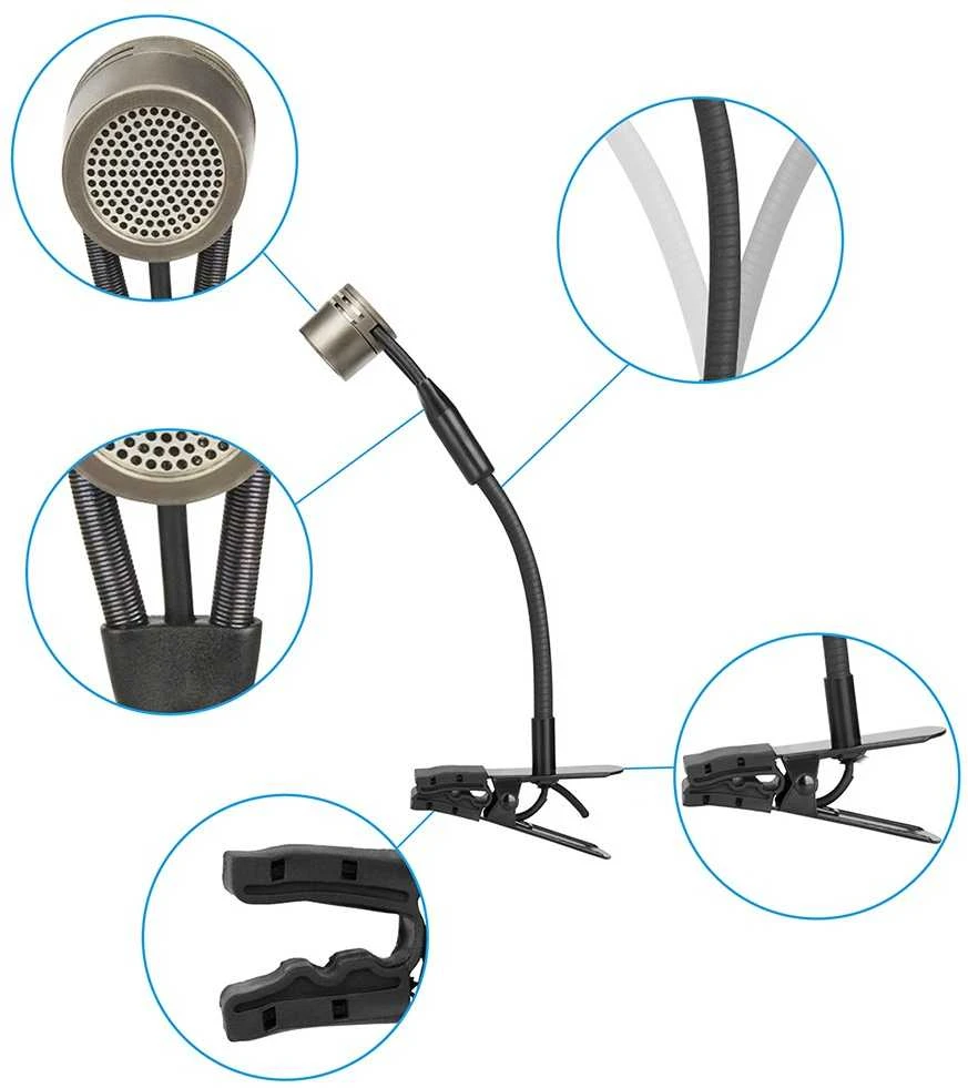 Mikrofonas - Kimafun CX309-1 Kondensatorinis 40Hz-16kHz Mini XLR 3pin