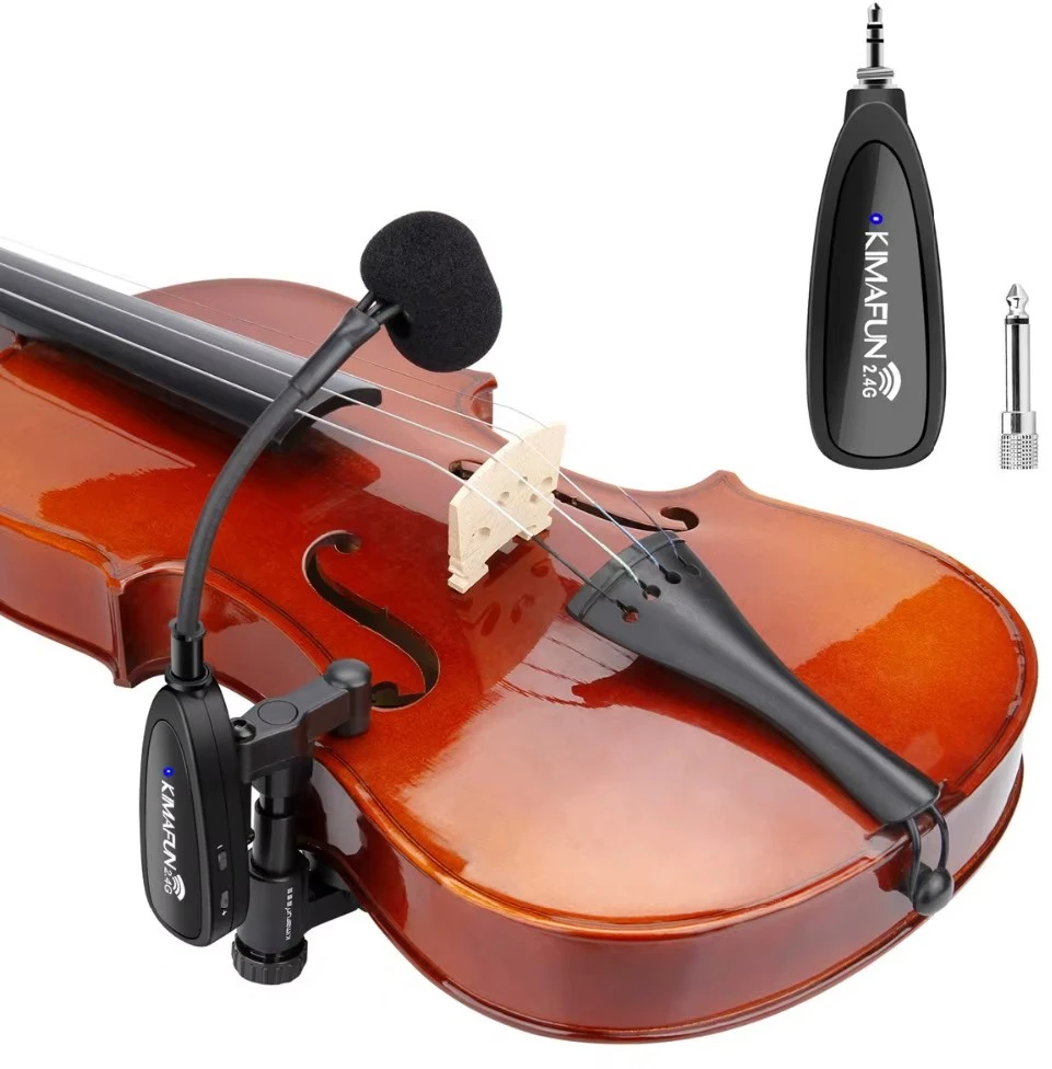 Mikrofonas - Kimafun KM-U307-1 UHF Belaidis Instrumentams