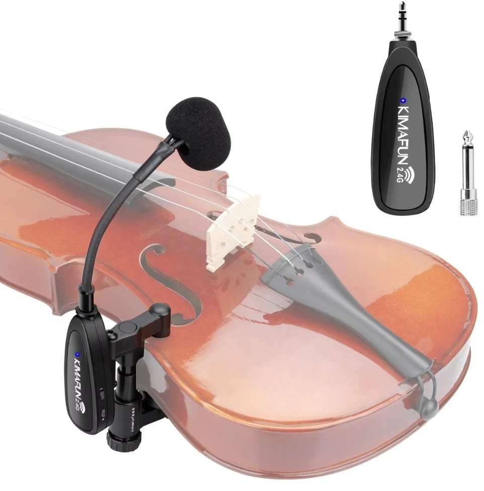 Mikrofonas - Kimafun KM-U307-1 UHF Belaidis Instrumentams