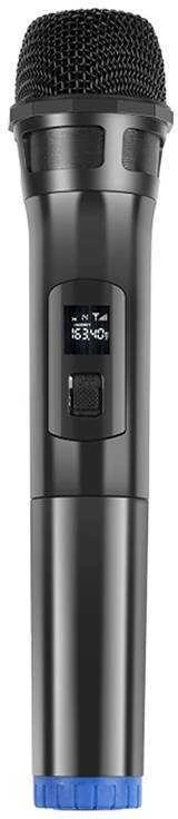 Belaidis UHF dinaminis mikrofonas PULUZ PU628B 3.5 mm (juodas)