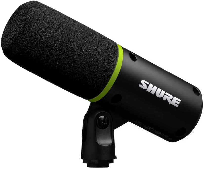 Shure MV6 – USB-C kardioidinis dinaminis mikrofonas žaidėjams ir transliuotojams