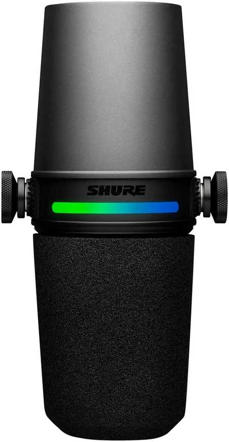 „Shure MV7I“ – išmanusis mikrofonas ir sąsaja