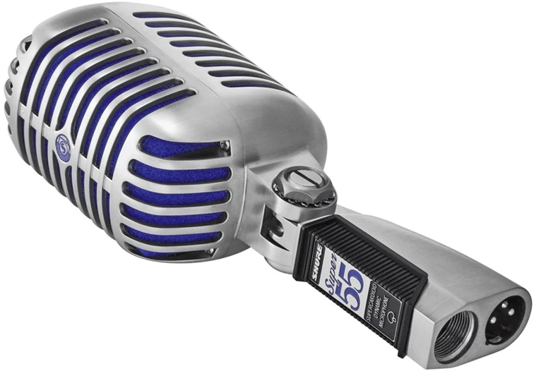„Shure Super 55“ – dinaminis, superkardioidinis mikrofonas, klasikinis modelis