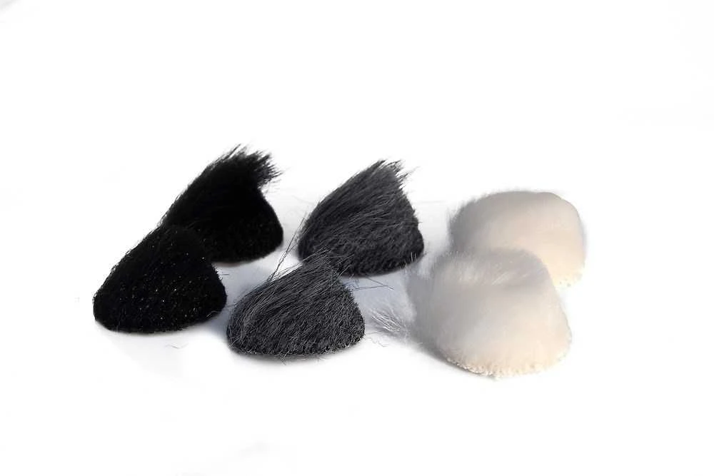 Rycote Overcovers pūkuotos vėjo apsaugos trijų spalvų komplektas