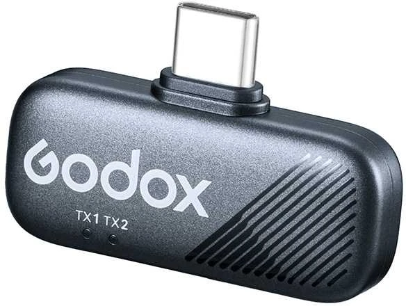 Mikrofono sistema - Godox Cube C Combo Kit1 2.4GHz belaidis, 40 valandų baterija