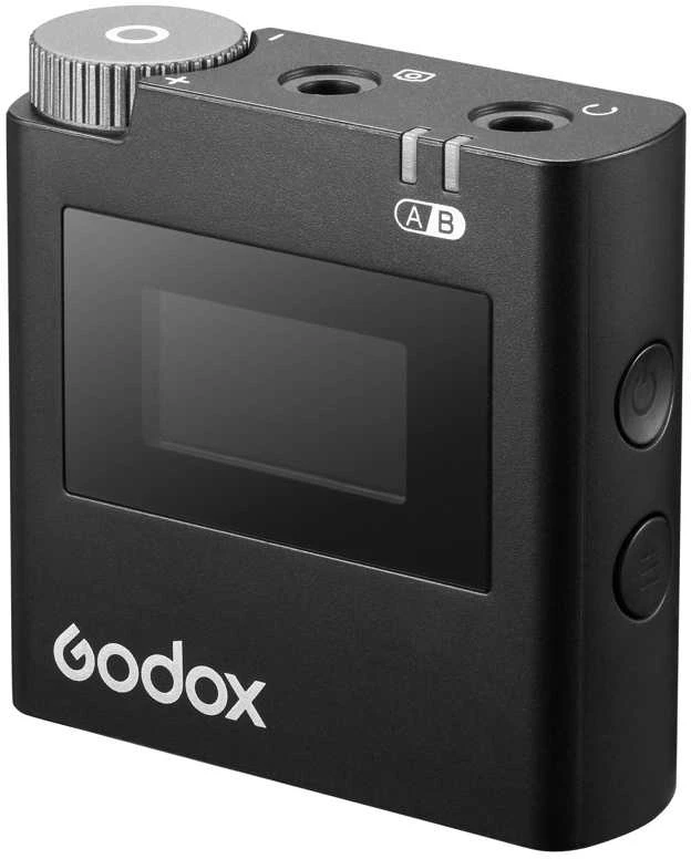 Mikrofono sistema - Godox Virso M1 belaidis mikrofonas 650ft nuotolis juodas