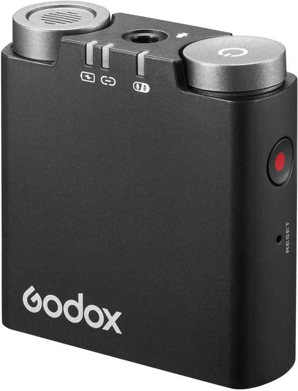 Mikrofono sistema - Godox Virso M1 belaidis mikrofonas 650ft nuotolis juodas