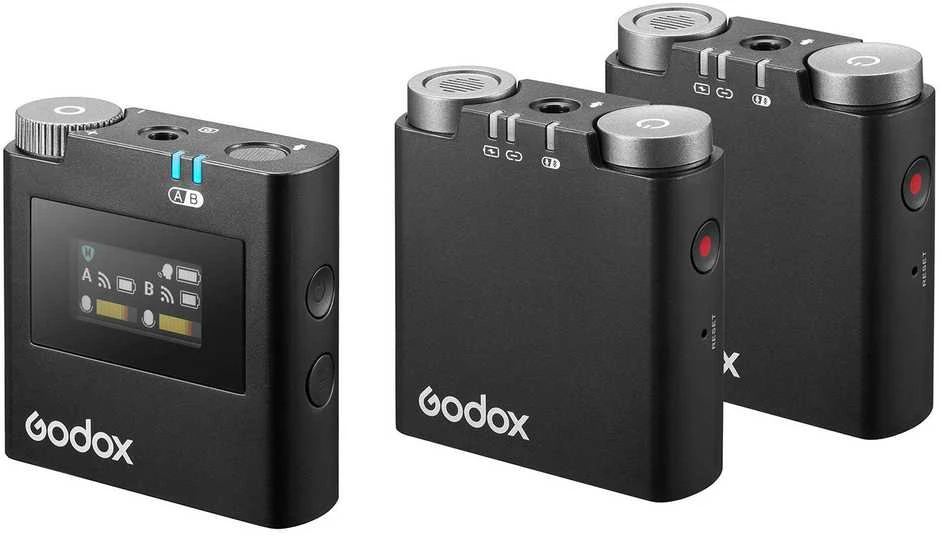 Mikrofono sistema - Godox Virso S M2 Wireless Mic System for Sony Cameras