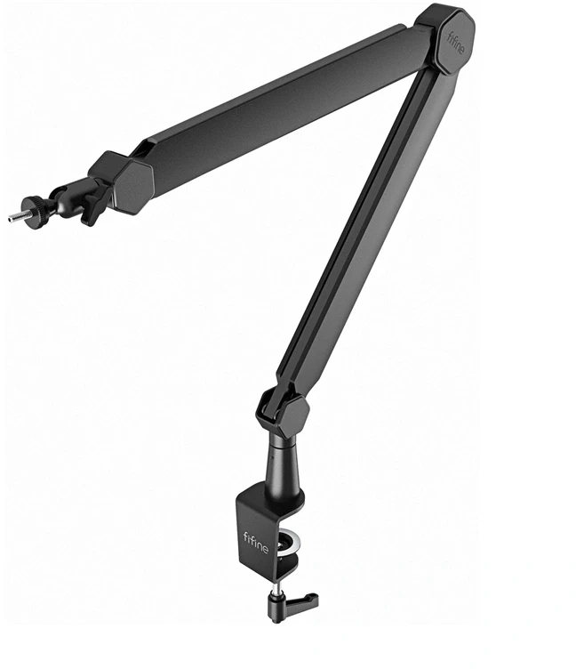 Fifine BM66 mikrofonas desk stand juodos spalvos