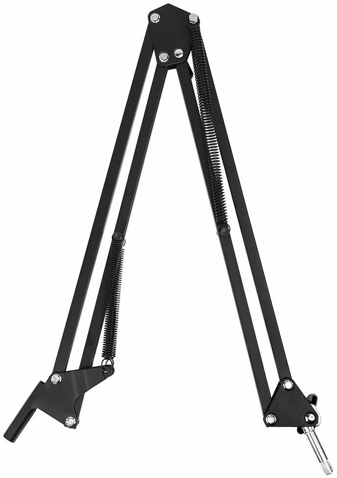 Mikrofono Stovas - Rayyu Reguliuojama Rankena 70cm 3/8" Sriegis Juoda