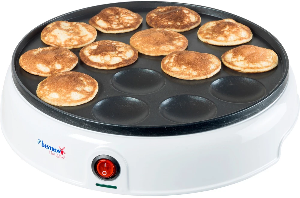Vaflinė Mini Blynelių Keptuvė - Bestron APFM700W Balta