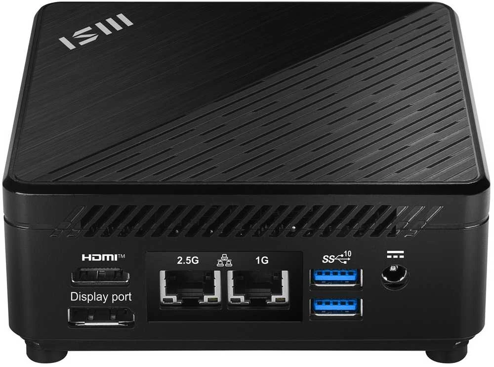 MSI Cubi 5 12M-004EU Intel Core i3-1215U 8GB 256GB SSD be HDD Integruota grafika W11P Juodas 3Y