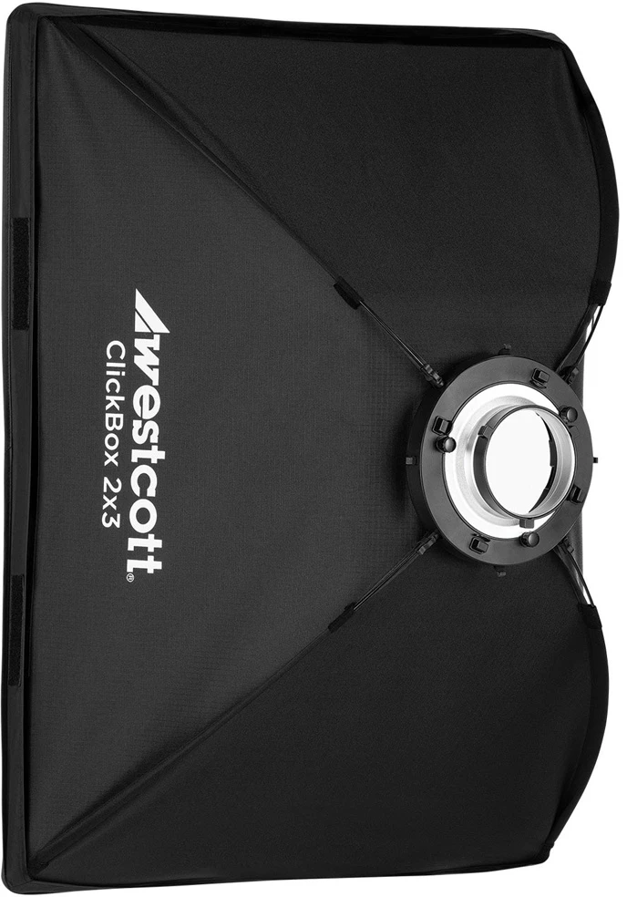 Minkštos šviesos dėžė - Westcott ClickBox 2x3 Bowens