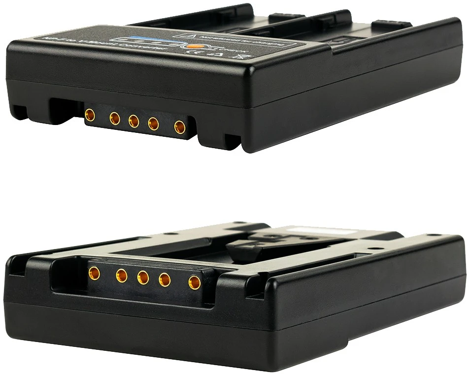 Mitoya Adapteris - 2x NPF į V-Lock Maitinimo Jungtį su LED Indikatoriais 126g