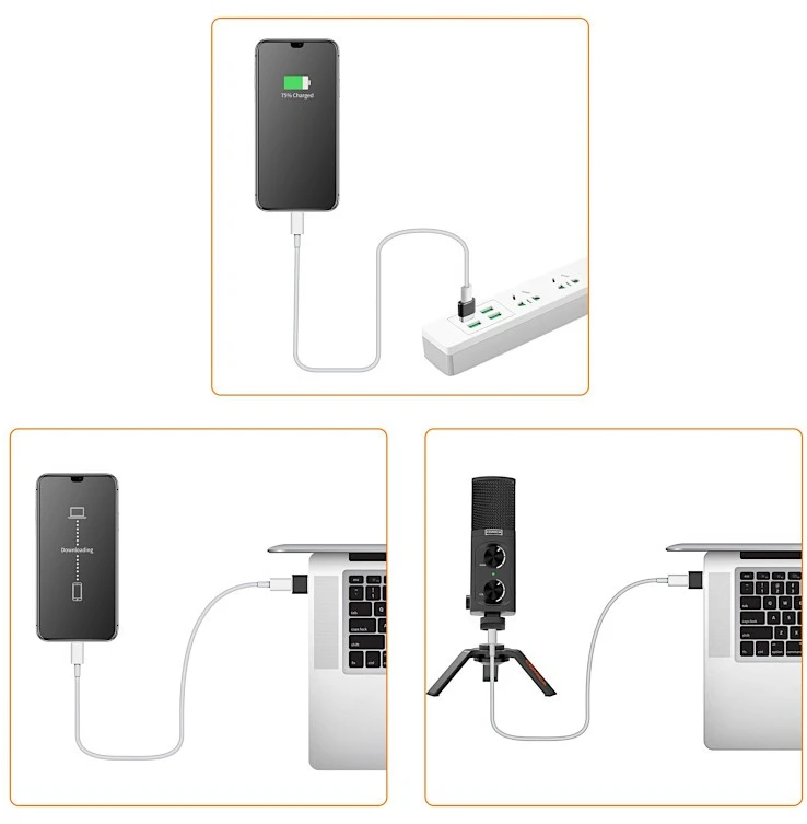 Mitoya Adapteris - USB-C į USB-A Garso Adapteris su OTG Parama