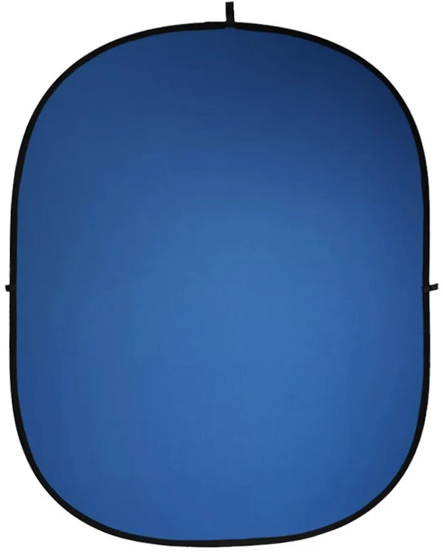 Mitoya Fotografijos Fonas - Apverčiamas Medvilninis Fonas 180x210cm Žalias ir Mėlynas