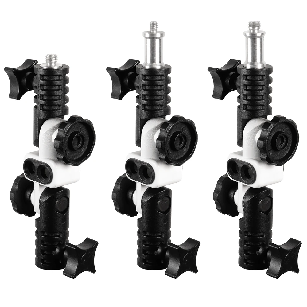 Mitoya Fotografijos Priedas - Double U II Rankena dviem Blykstėms su Montavimo Laikikliu