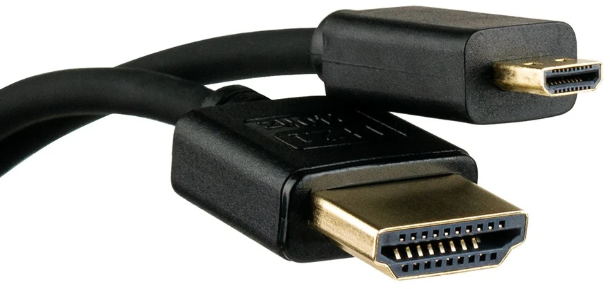 Mitoya HDMI Laidas - HDMI į Micro HDMI 30cm 48Gbps 8K 60Hz Auksu Padengtas