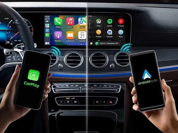 MMB CarPlay bevielis adapteris iPhone ir Android telefonams su multimedijos grotuvu