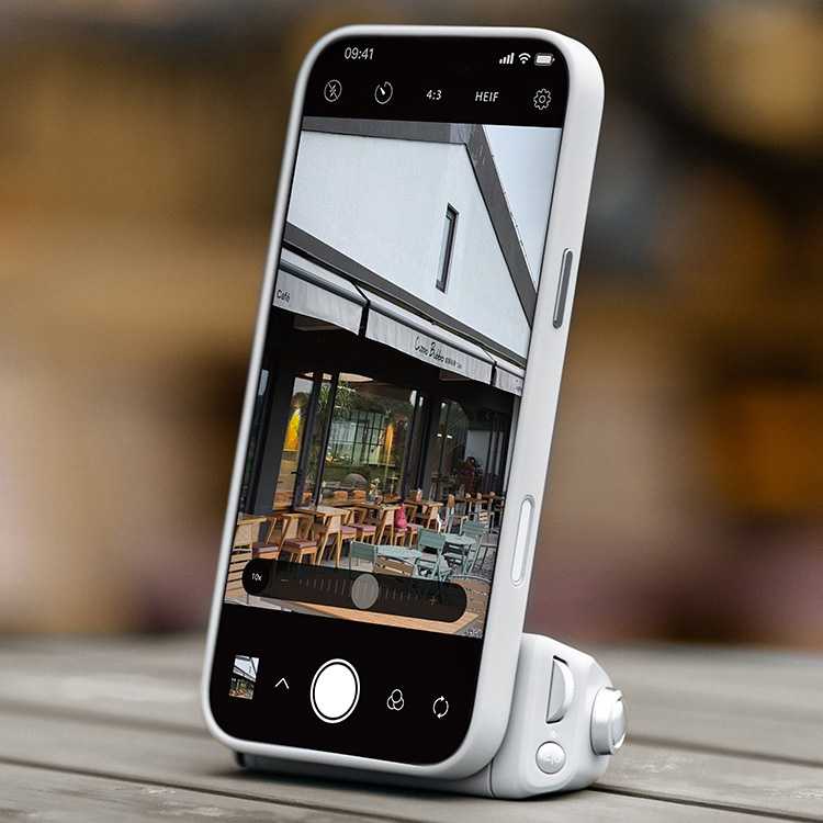 Mobiliojo telefono priedas - PGYTECH MagCam 2 Grip (3000 mAh, Bluetooth, Misty Gray)