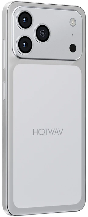 HOTWAV A17 Pro Max smartphone (sidabrinis)