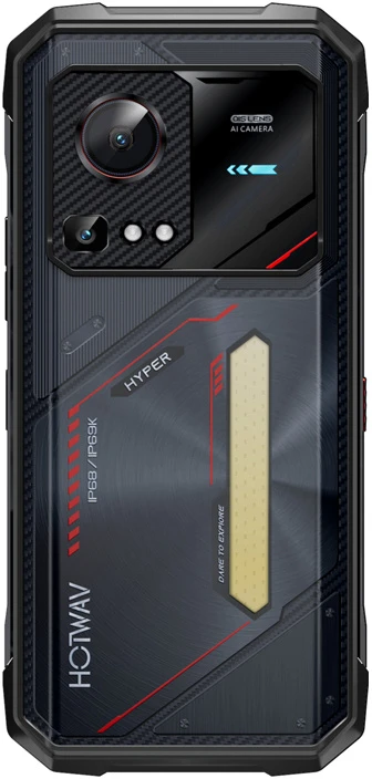 HOTWAV Hyper 7S smartphone (juodas)