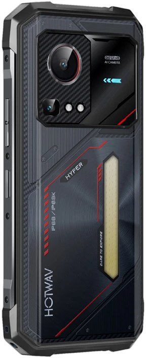 HOTWAV Hyper 7S smartphone (juodas)
