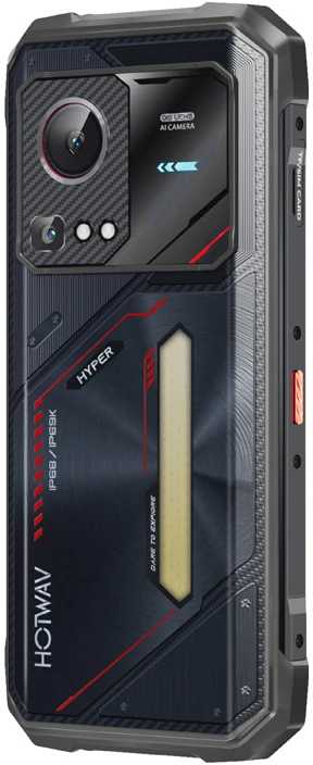 HOTWAV Hyper 7S smartphone (juodas)