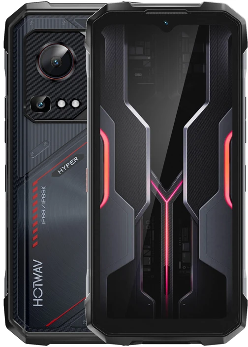 HOTWAV Hyper 7S smartphone (juodas)