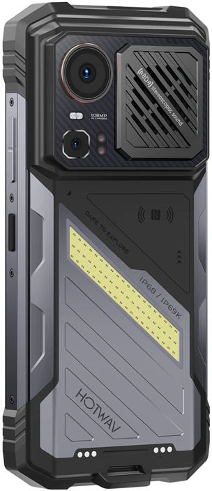 „HOTWAV Hyper 8 Pro“ išmanusis telefonas (pilka)