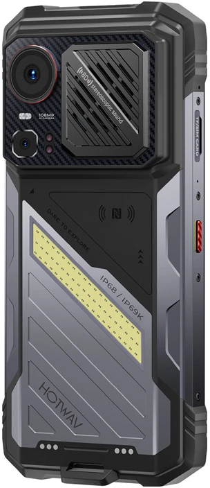 „HOTWAV Hyper 8 Pro“ išmanusis telefonas (pilka)