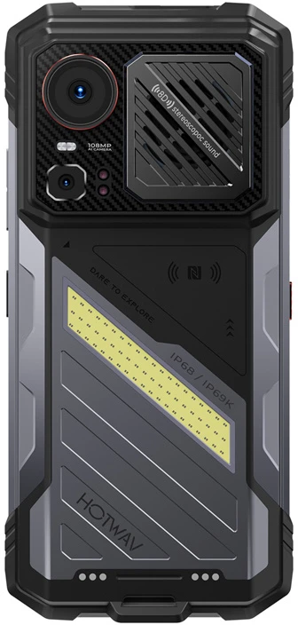 „HOTWAV Hyper 8 Pro“ išmanusis telefonas (pilka)