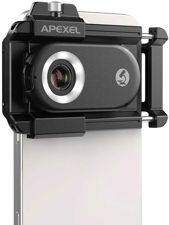 Mobilus Telefonas Mikroskopas - Apexel APL-MS200 200x Didinimas su LED Šviesa