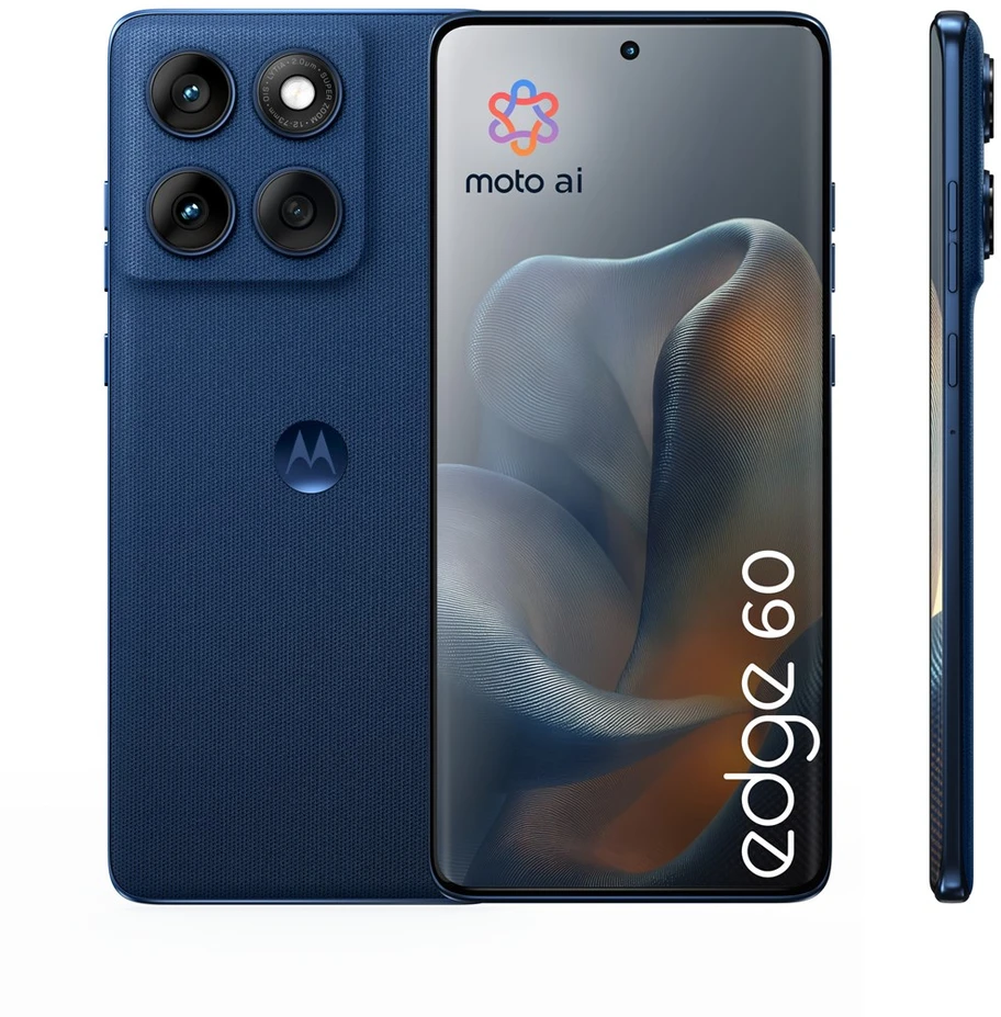 Mobilus Telefonas - Motorola Edge 60 6.67" Dual SIM 12 GB RAM 512 GB 5G Mėlyna