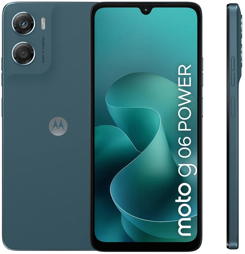 Motorola moto g06 power 17.5 cm (6.88") Dual SIM Android 15 4G USB Type-C 4 GB 256 GB 7000 mAh Mėlyna