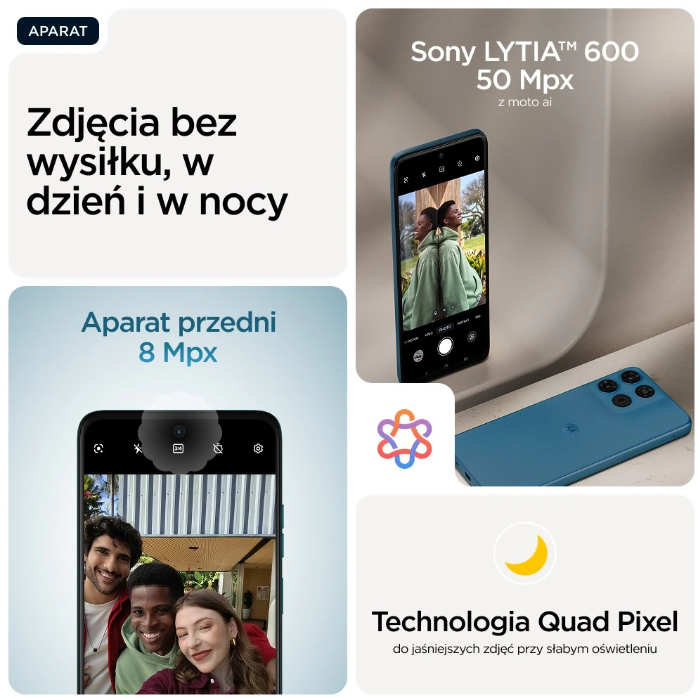 Motorola moto g57 power 17.1 cm (6.72") Dual SIM Android 16.0 5G USB Type-C 12 GB 256 GB 7000 mAh Mėlyna