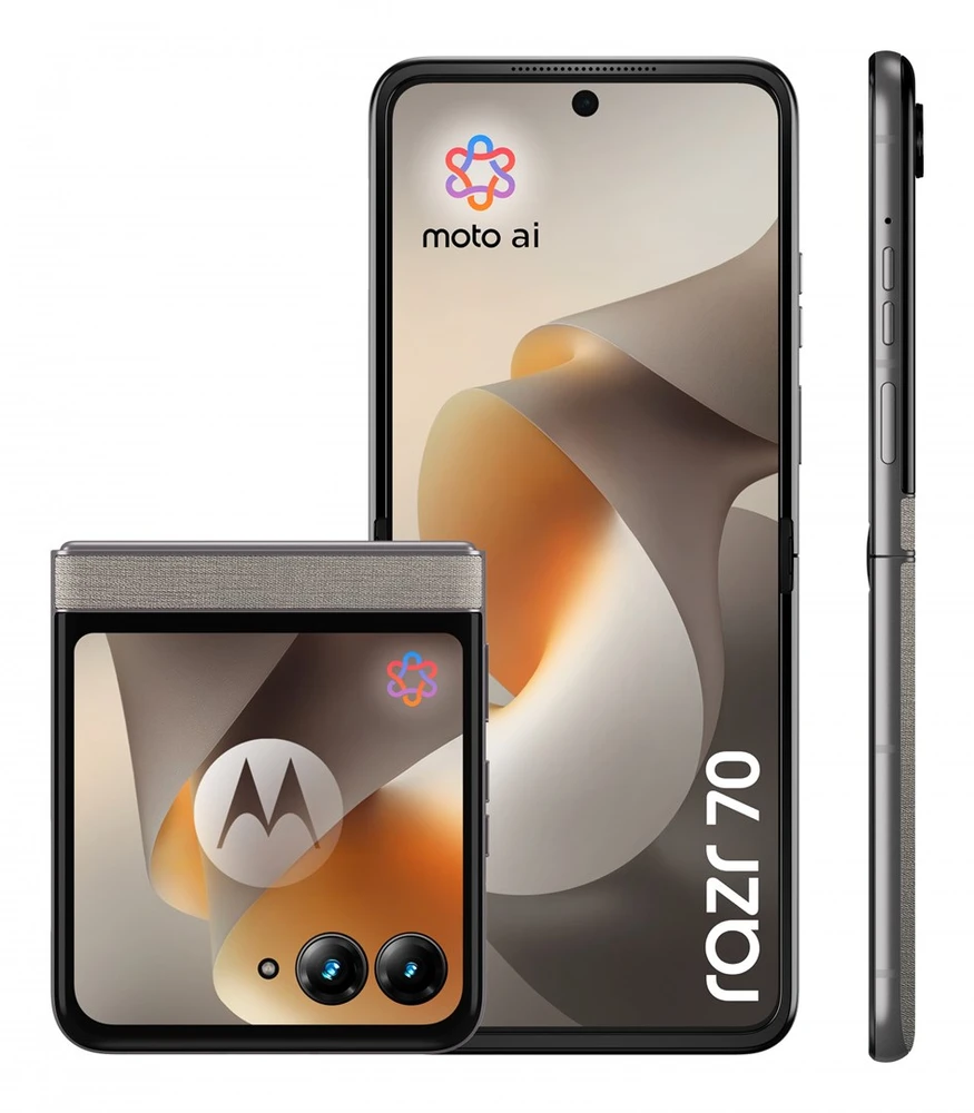 Motorola Moto Razr 70 5G 8/256GGB Hematite Pilkas