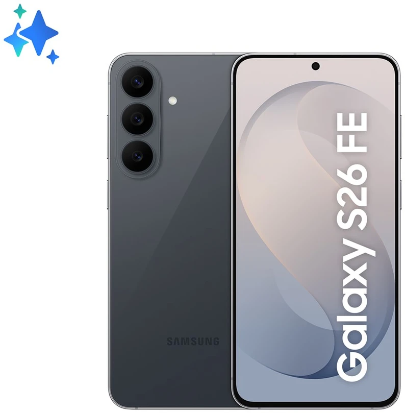 Mobilus telefonas - Samsung Galaxy S26 FE 6,7" 128 GB grafito spalvos