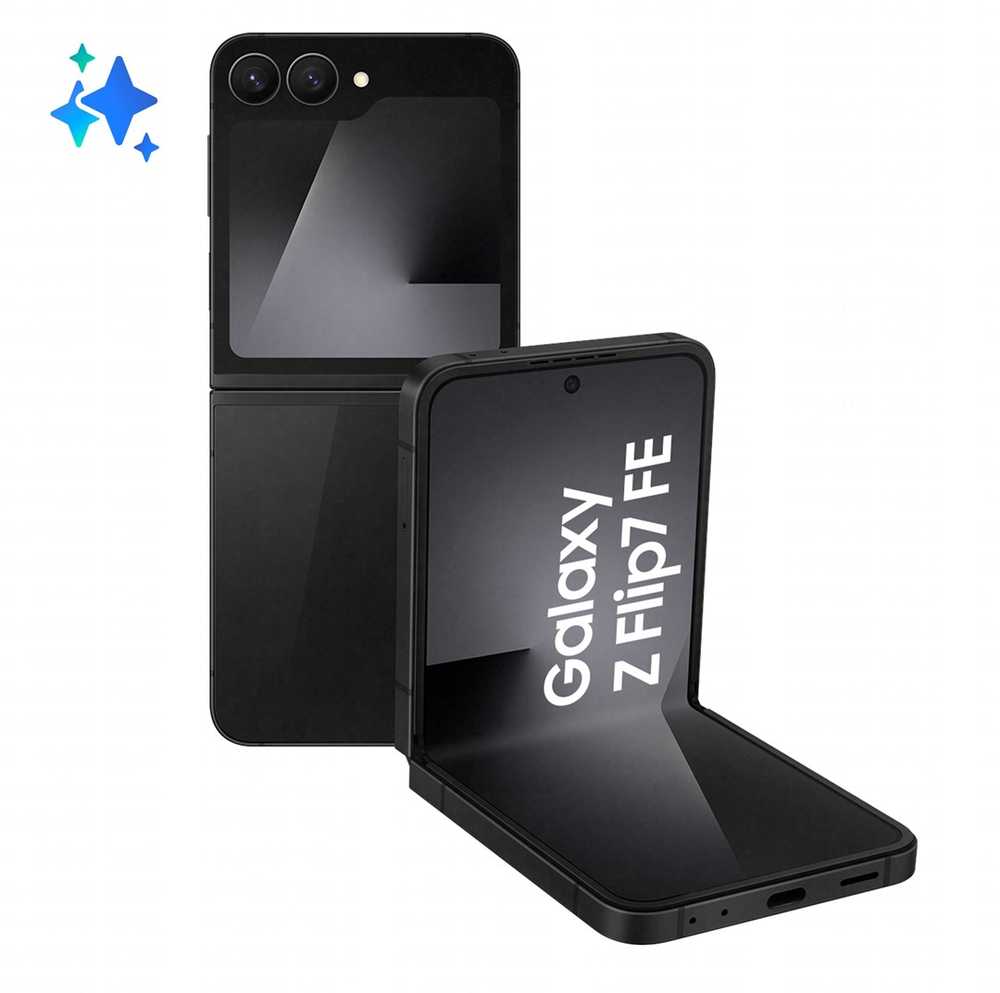 Samsung Išmanusis telefonas amsung Galaxy Z Flip7 FE F761B 5G Dual Sim 8GB RAM 128GB - Juodas