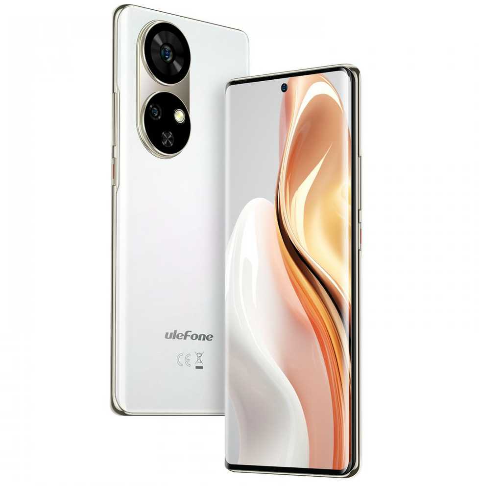 Mobilus Telefonas - ULEFONE NOTE 17 PRO 12GB RAM 256GB Atmintis 108MP Kamera Perlų Balta