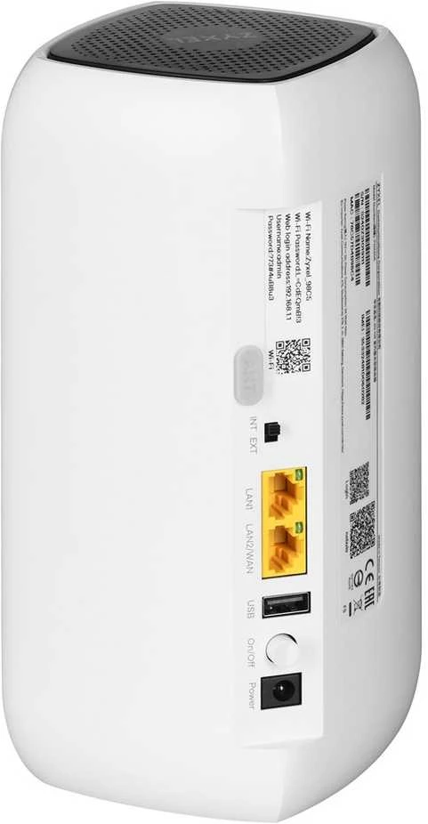 ZYXEL FWA505, 5G NR maršrutizatorius, skirtas naudoti patalpose, autonominis / NEBULA su 1 metų NEBULA PRO licencija, AX1800 WIFI, 1 GB LAN, ES ir JK regionas (2 metų garantija)