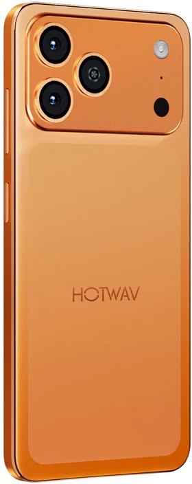 HOTWAV A17 Pro Max Išmanusis telefonas (Oranžinis)