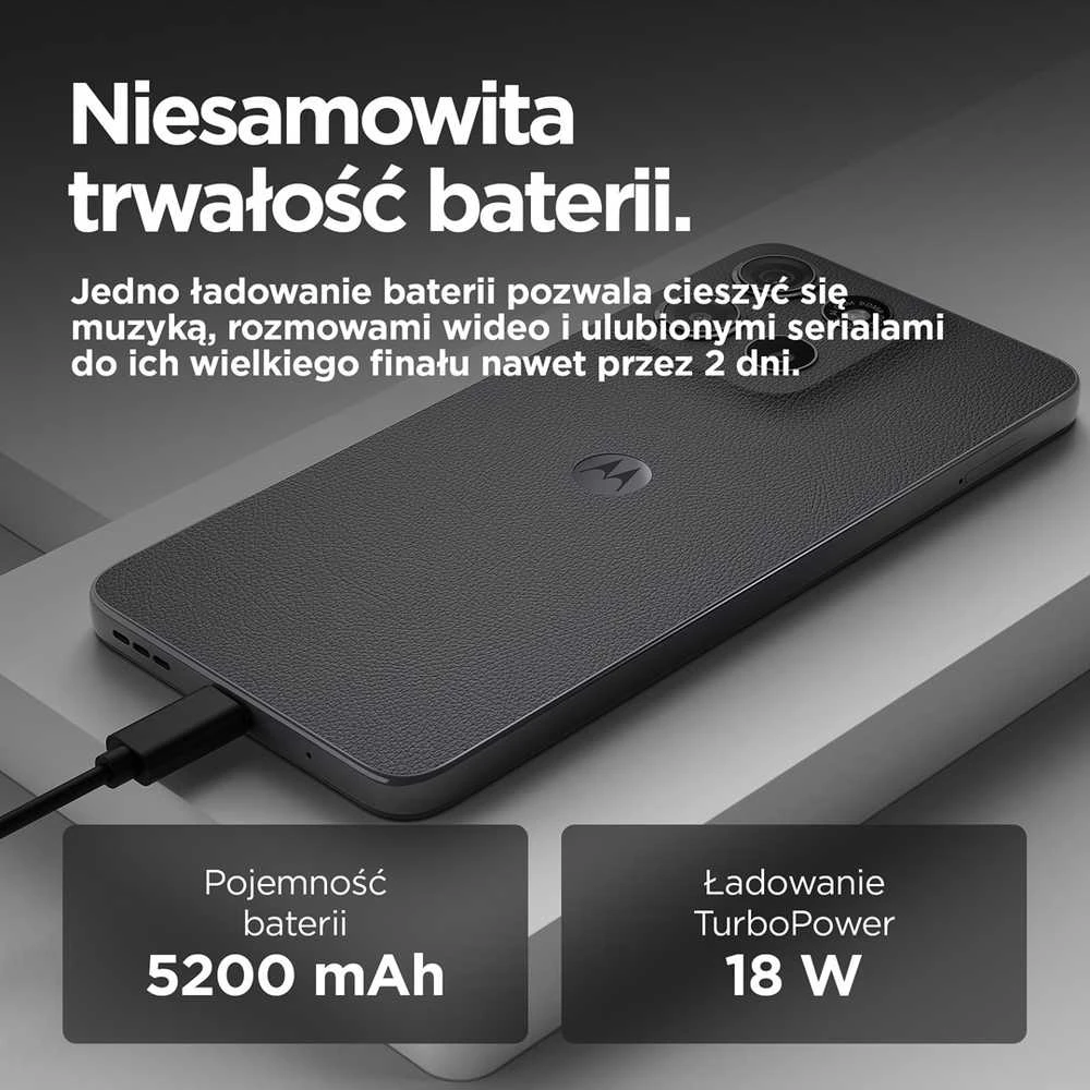 MOTOROLA G15 6.7" 4/128GB 5200MAH GRAVITY Pilkas