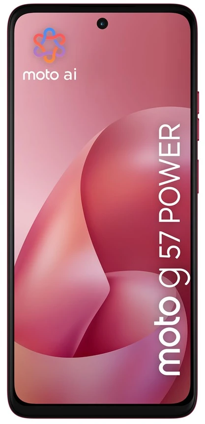 Motorola moto g57 power 17.1 cm (6.72") Dual SIM Android 16.0 5G USB Type-C 12 GB 256 GB 7000 mAh Rožinė
