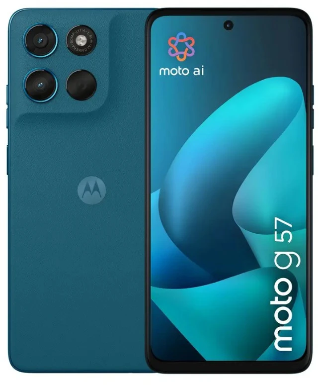 TIM Motorola moto g57 17,1 cm (6,72 colio) Dviguba SIM kortelė „Android 16.0“ 5G USB C tipo 8 GB 256 GB 5200 mAh Žalias