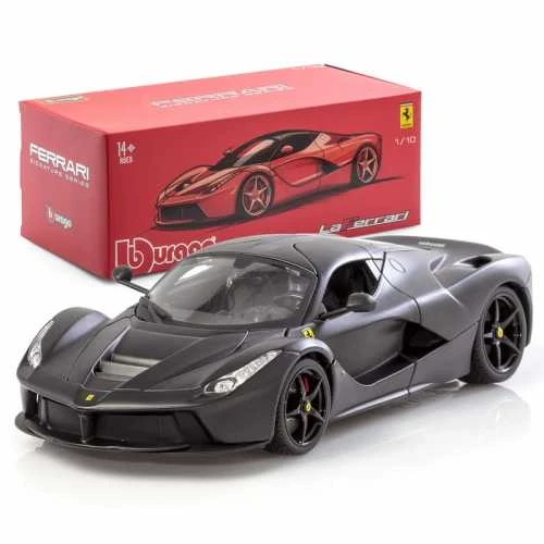 Modelis - Bburago 1:18 Laferrari Matt Juodas