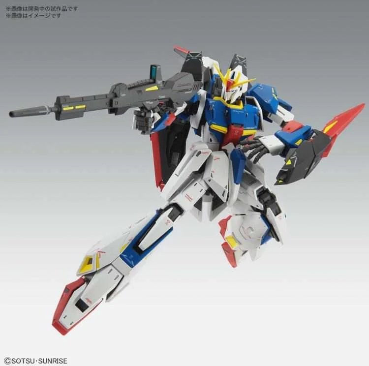 Kolekcinė Figūrėlė - Bandai MG 1/100 Zeta Gundam Ver.Ka Metalizuotas Paviršius