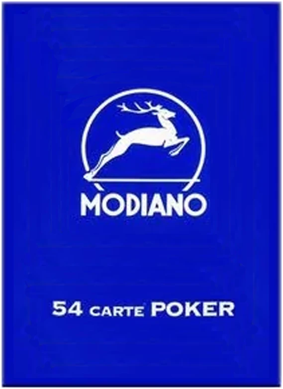 Modiano Poker Club F/N Žaidimų Kortos (Mėlynos)
